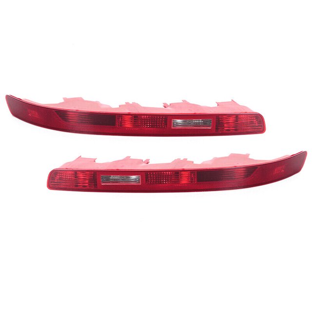 1 par de luces de freno traseras y luces traseras aptas para Audi Q7 2009-2015 versión estadounidense.