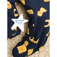 thumbnail image 4 of Garanimals Baby Boy Essentials Cotton Sleep and Play, 2-Pack, Sizes Newborn-9 Months, 4 of 8