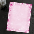 thumbnail image 3 of Great Papers! Pink Foil Snowflake Holiday Letterhead, 8.5" x 11", 80 count, 3 of 3