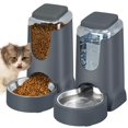 thumbnail image 1 of Comedero automático para gatos y dispensador de agua HWONMTE 4L x 2, 1 of 7