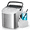 Silver, variant on Simzlife 26 lbs/24H Countertop Ice Maker Machine, 9 Bullet-Shaped Ice in 6 Min, Auto-Cleaning