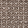 thumbnail image 5 of 3' X 5' Chocolate And Beige Geometric Washable Indoor Outdoor Area Rug, 5 of 5