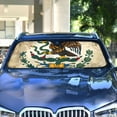 thumbnail image 4 of Eagle Kraft Paper Car Windshield Sun Shade Reflector Sunshade Foldable for Front Keeps Vehicle Cool, 4 of 8