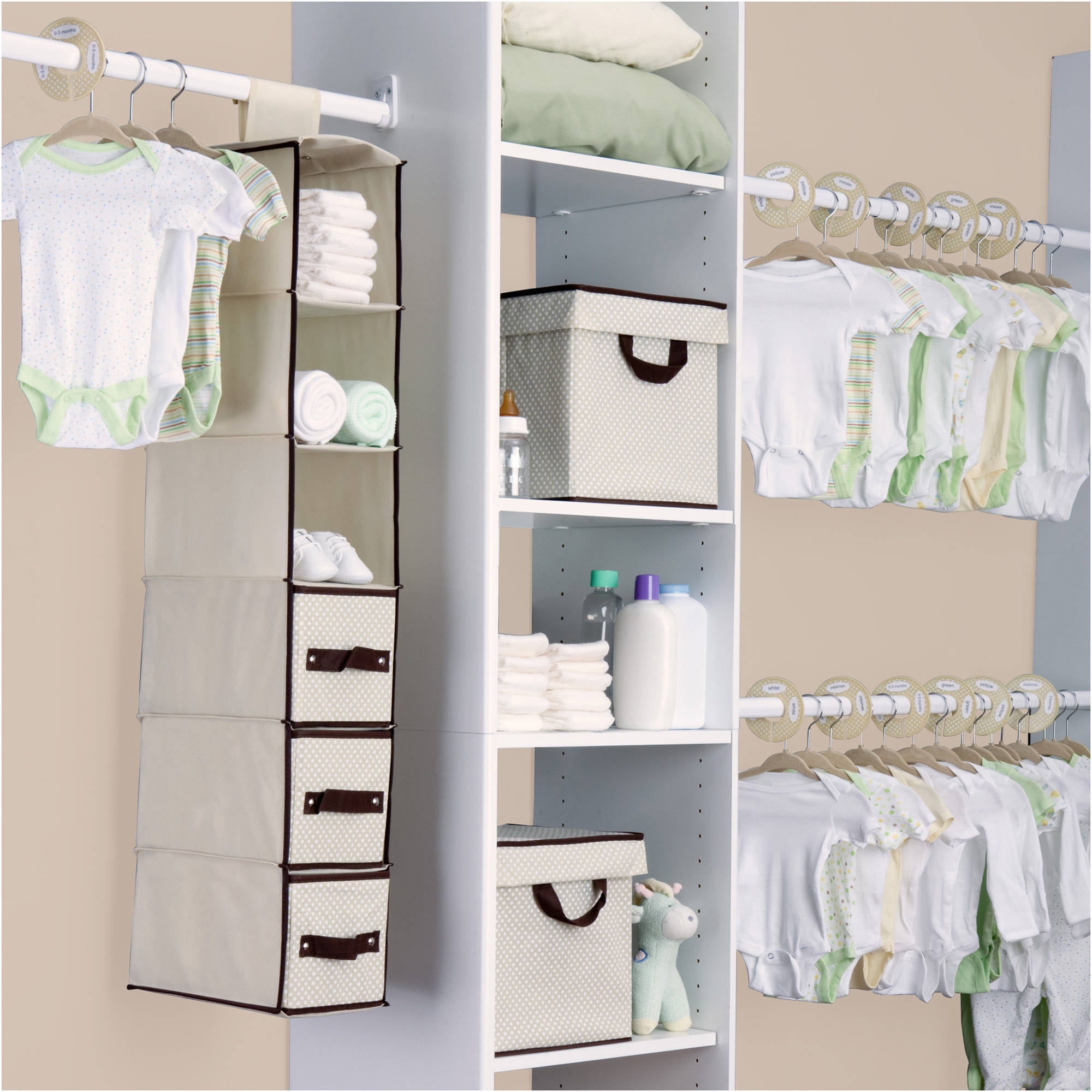 nursery storage shelves