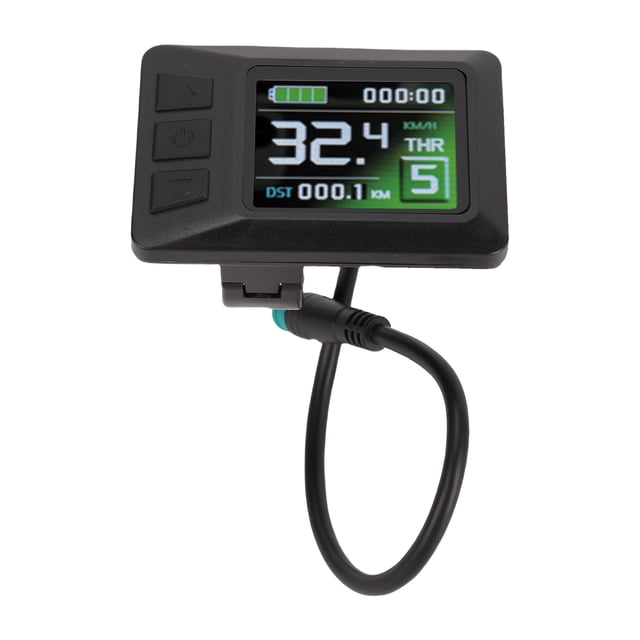 Electric Scooter Display, Electric Scooter Dashboard Fine Craftsmanship ABS Clear Color Screen Lightweight for Cycling