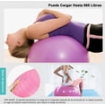 thumbnail image 3 of Pelota Fitness Anti-explosión 75cm Yoga Y Pilates Con Bomba Modelo Morado, 3 of 4