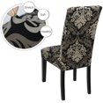 thumbnail image 3 of Stretch Dining Room Chair Slipcovers Spandex Fabric Removable Washable Chair Protector Cover for Dining Room, Hotel, Ceremony, Wedding, Party (Cc, 4 Per Set), 3 of 7