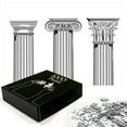 thumbnail image 3 of Ambesonne Pillar Jigsaw Puzzle, Antique Column Capitals, Heirloom-Quality Fun Activity for Family Durable Cardboard, 1000 pcs, Black and White, 3 of 6