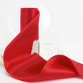thumbnail image 1 of Cinta decorativa HUIHUANG, 10 m, 10 cm, satén rojo, 1 of 7