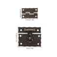 thumbnail image 2 of Raindrops 6 Sets Chest Hardware Iron Secure Lock For Keepsake Box And Restoration Projects, 2 of 6