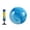 Blue, variant on 9-Inch Inflatable Beach Ball with Hand Pump, Marble-Pattern PVC Pool and Outdoor Recreation Ball for Summer Parties, Beach Games and Backyard Activities, Purple