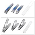 thumbnail image 5 of Unique Bargains Beautiful Box Nail Clipper Kit Gradient 1 Set Gradient Blue 4, 5 of 6