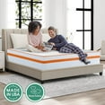thumbnail image 6 of Beddle 10 inches Queen Size Memory Foam Mattress,Gel Mattress in a Box Medium Firm for Pressure Relief, 6 of 8