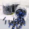 thumbnail image 3 of JZROCKER 100pcs Jinhao Universal Black Blue Fountain Pen Ink Sac Cartridges 2.6mm Refills, 3 of 12