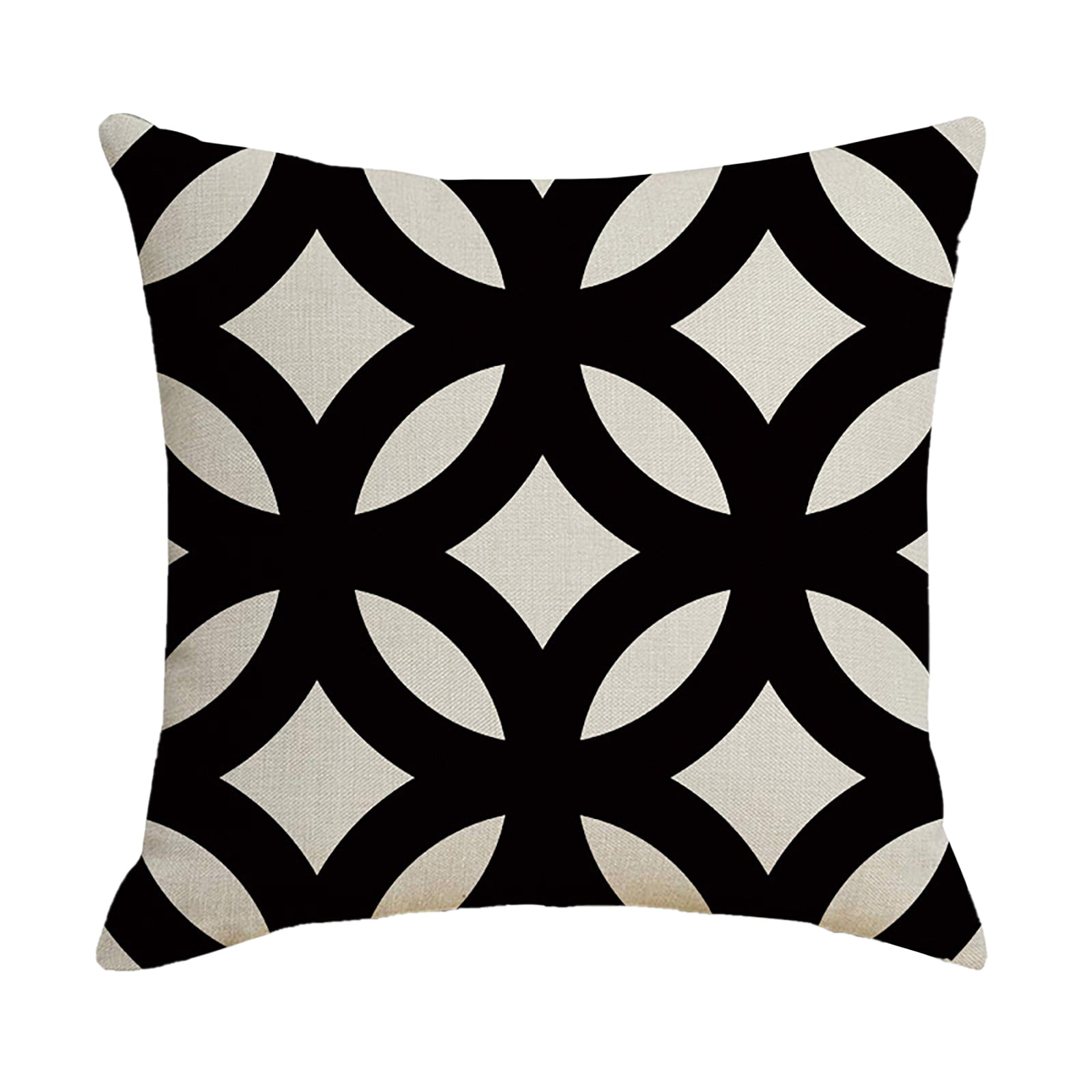 Black White Waterproof Hugging Pillow Household Design Pattern Sand ...