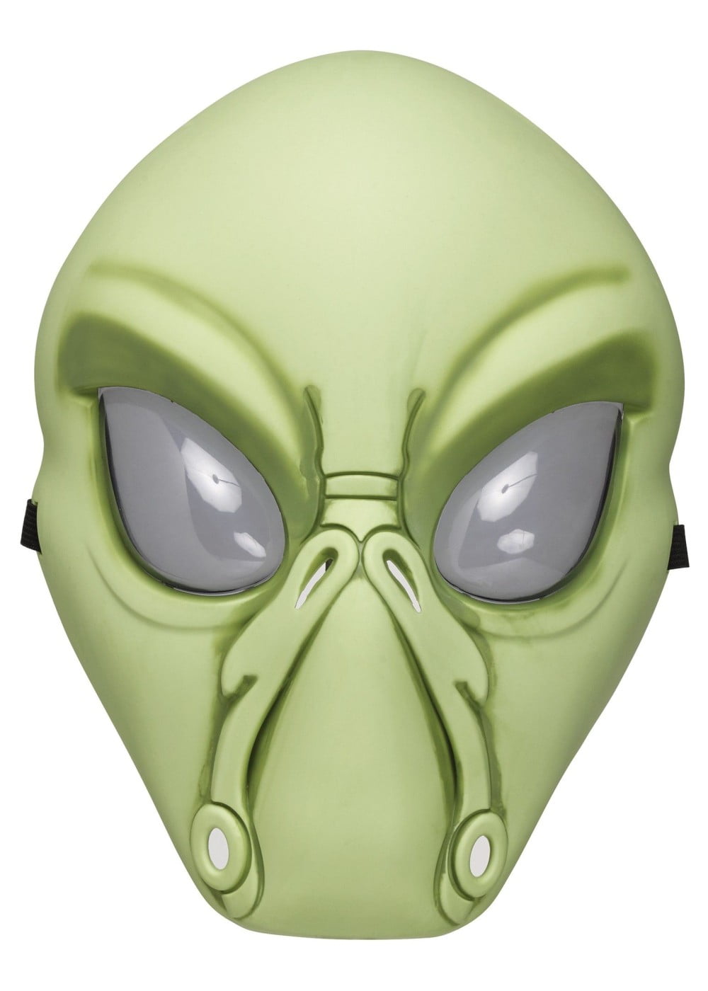 Plastic Alien Mask Gold 