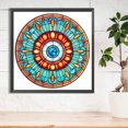 thumbnail image 3 of 5D bricolaje taladro redondo completo diamante pintura ojo Mandala Kit decoración del hogar arte FLhrweasw Nuevo, 3 of 9
