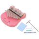 thumbnail image 3 of Portable Kalimba, Rich Sound Range Fine Polishing 17 Tone Thumb Piano Easy To Play Ergonomic Design  For Musical Instrument Learning ANGGREK Thumb Piano, 3 of 8