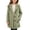 Green, variant on CYRBOKO Girls Wool-Blend Coats, Warm Lapel Long Sleeve Single-breasted Winter Outerwear Beige Size 10 T