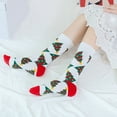 thumbnail image 5 of Gibobby Calcetines de Navidad para mujer Calcetines Imprimir Calcetines Regalos Algodón Calcetines largos y divertidos para mujer Novedad Funky Calcetines lindos (Blanco, Unitalla), 5 of 5