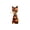 A005- Style E, variant on Halloween Cat Decor Wooden Candy Corn Pattern Cat Halloween Decor 6 Inch Rustic Fall Halloween Decor for Shelf Mantel Home Tabletop Display, 1 Pack