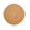 thumbnail image 3 of EIGTHTAIL Vinyl Record  Vinyl Records Vinyl Record Pad Disc Protective Pad Cork Slipmat Turntable  for Record, 3 of 6