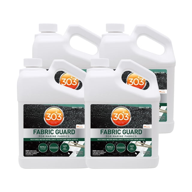Fabric Guard Spray 303 Products Marine, 1 galón (paquete de 4)