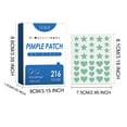 thumbnail image 3 of Pimple Patches For Face, 216 Pack Hydrocolloid Acne Patches With Tea Tree Oil And Salicylic Acid, 3 of 8