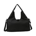thumbnail image 4 of Bolsa de gimnasio portátil, bolsa de lona de viaje, bolsa de equipaje de moda con hombro ajustable Negro Zulema Bolsa de Yoga, 4 of 8
