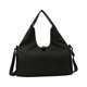 thumbnail image 4 of Bolsa de gimnasio portátil Bolsa de lona de viaje Bolsa de equipaje de moda con correa de hombro ajustable Bolsa de gran capacidad Bolso de mano para Negro shamjiam Bolsa de Yoga, 4 of 8