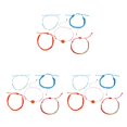 thumbnail image 4 of yingyy 1 Set Bracelet Bohème Réglable INS Style Cordon Bracelet Perlé Accessoire de Mode Valentines Jour pour les Femmes B Style 3Set, 4 of 6