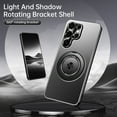 thumbnail image 3 of Heavy Duty Phone Case for Samsung Galaxy S25 Ultra,Shockproof Galaxy S25 Ultra Case with 360° Swivel Ring Kickstand,Magnetic Galaxy S25 Ultra Cover Compatible with Car Mount Camera Protection,Titanium, 3 of 12
