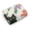 thumbnail image 4 of ZFLMY Cute Cat Flowers Pattern Soft Bath Towel 100% Polyester Spa Hand Towel for Kitchens Bathrooms Showers 29.5x13.8 inches 29.5x13.8in, 4 of 6