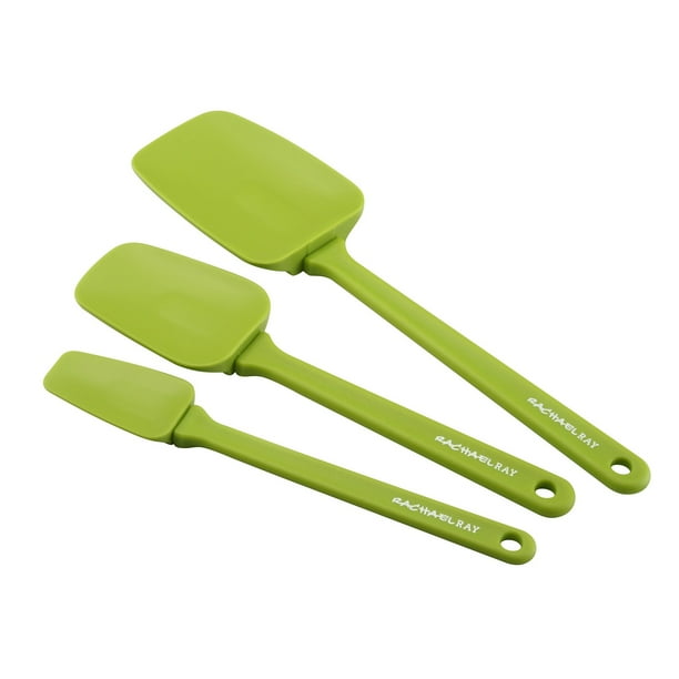 Rachael Ray 3 Piece Spoonula Set Green Spatula Scraper - Walmart.com - Walmart.com