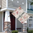 thumbnail image 2 of Spring Summer Multicolored Flower Leaves Garden Flag 28x40 Inch Double Side for Outdoor Courtyard Garden Decor Flowers Welcome Holiday Flag for Outside Decoration, 2 of 6