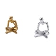 thumbnail image 1 of Figura de lector abstracto,Estatua de pensador abstracto,arte,manualidades,decoraciones,Figuras humanas decorativas para oficina,objetos coleccionables,Figura de pensador abstracto,Estatua de, 1 of 8
