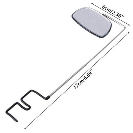 Cycling Helmet Mirror - Bike Bicycle Cycling Riding Mirror Helmet Mount Rearview Rear View Eyeglass