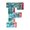 F, variant on K Decorative Mirror Finish Led Letter Lights A-Z Colorful Tabletop Night Lights For Parties And Birthdays