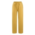 thumbnail image 4 of Cargo Pants Women High Waisted Plus Size Stretch Womens Yoga Pants Comfy Pajamas Lounge Pants Sweatpants Wide Leg, 4 of 8