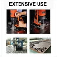 thumbnail image 7 of 1PCS  Annular Cutter,0.51" Cutting Diameter x 3/4 Inch Weldon Shank 2" Cutting Depth for Drill Press,Steel plate, 7 of 7
