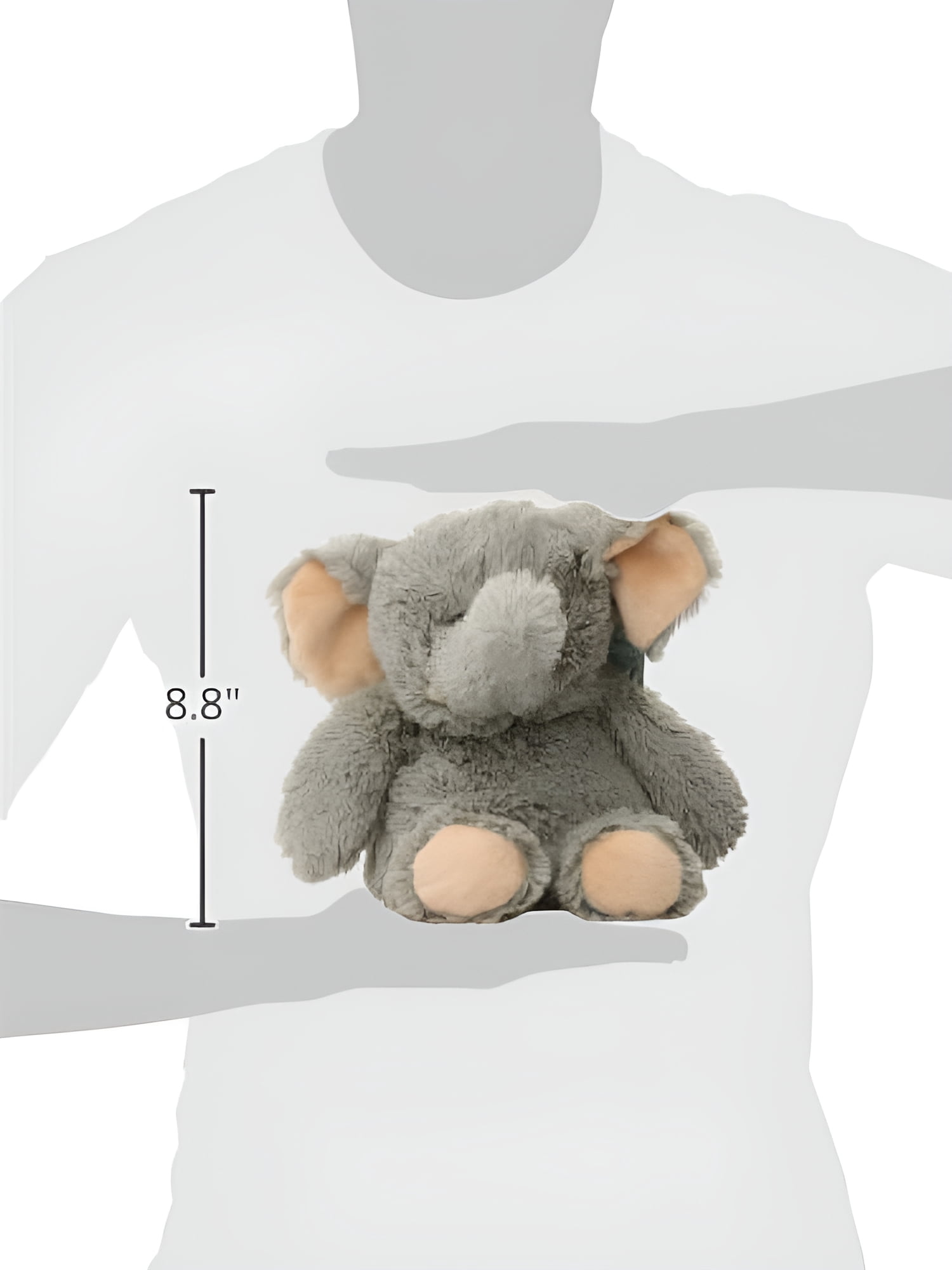 ELEPHANT - WARMIES Cozy Plush Heatable Lavender Scented Stuffed Animal