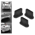 thumbnail image 1 of 3 piezas de cubierta USB c, tapón antipolvo de silicona, tapón antipolvo Micro USB para accesorios de control remoto de drones de teléfonos Negro CUTICAT plumero, 1 of 8