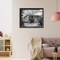 thumbnail image 3 of Historic Framed Print, 3351 Oak Valley Road (House), Atlanta, Fulton County, GA, 17-7/8" x 21-7/8", 3 of 9