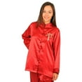 thumbnail image 2 of Up2date Fashion's Women's Mandarin Collar Pajamas, 2 of 2