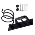 thumbnail image 1 of Secador de pelo Titular de baño Curling Hierro Organizador Soporte Secador de pelo DIY DIY Spiral Sopler Rack para accesorio para el hogar Negro Kearding HA011391-02B, 1 of 6