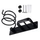 thumbnail image 2 of Matsuzay Soporte para secador de pelo, organizador de rizador de baño, soporte para secador de pelo, estante de soplador en DIY para accesorio Juegos de accesorios de baño Negro Matsuzay HA011391-02B, 2 of 6