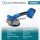 thumbnail image 5 of Yofidra - Máquina para alicatar baldosas eléctrica de alta capacidad de carga de 150 kg, herramienta para nivelar pisos y colocar paredes con 5 velocidades para batería Makita de 18 V, 5 of 5