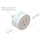 thumbnail image 2 of Enchufe inteligente wifi control por voz, compatible con Alexa y Google Home, 2 of 7