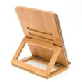 thumbnail image 4 of Lipper International Compact Convenient Folding Home Wood Tablet Stand, Bamboo, 4 of 4