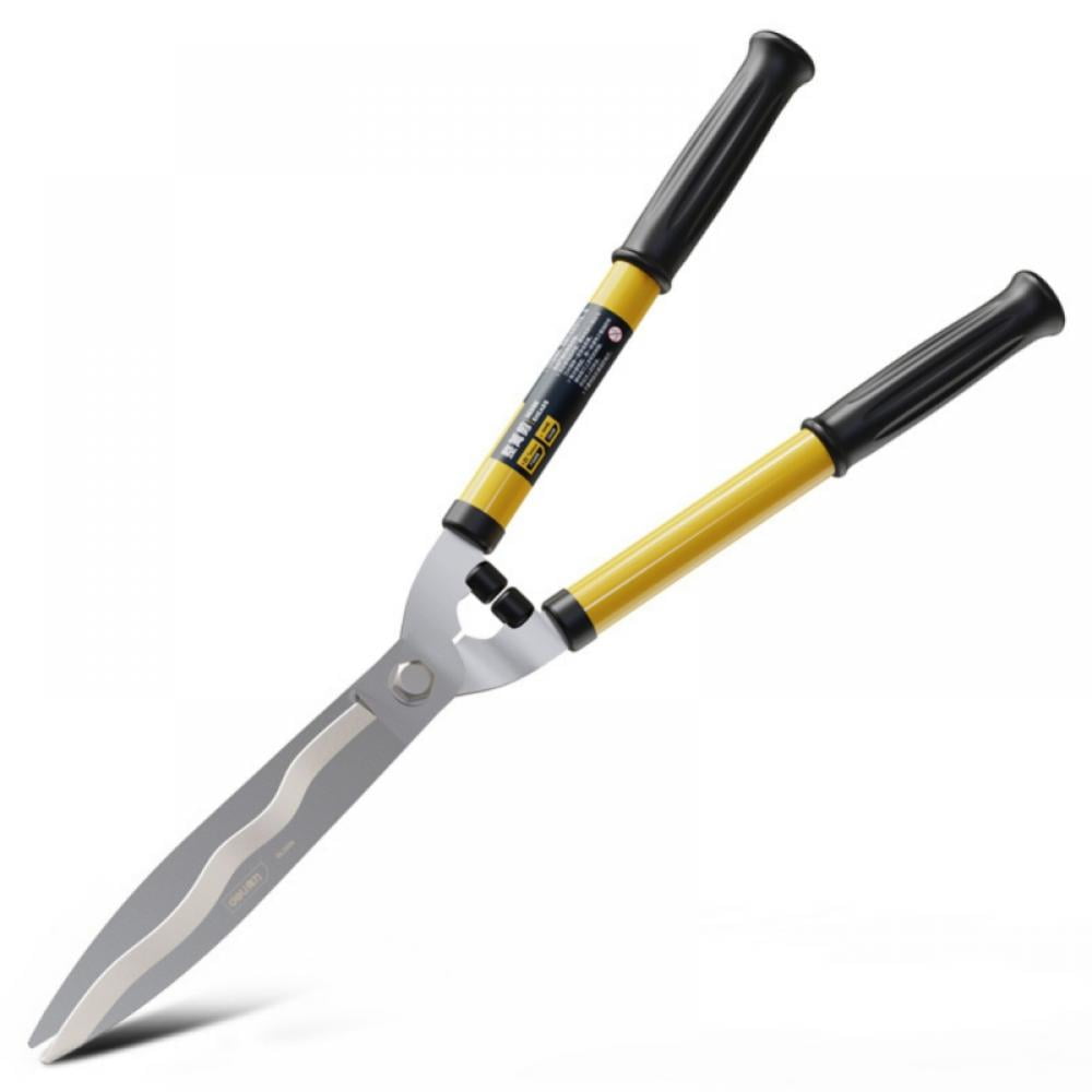 Garden Hedge Shears forTrimming Borders, Boxwood, and Bushes, Hedge